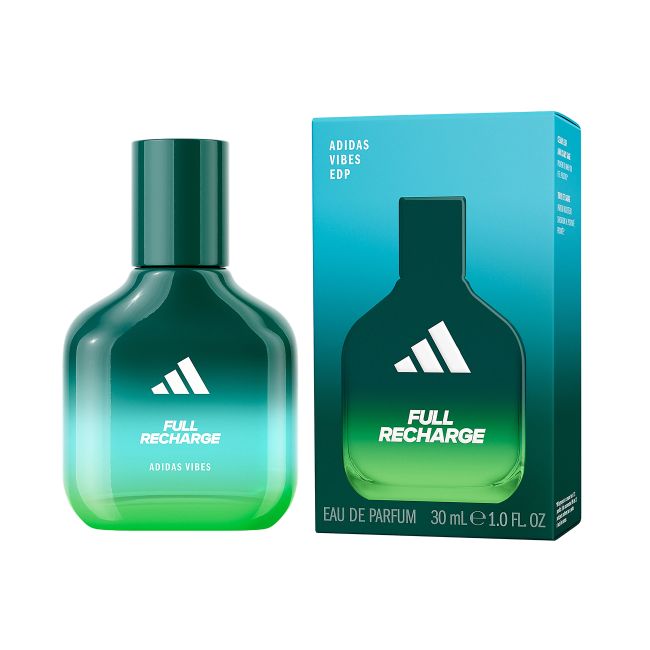 ADIDAS FULL RECHARGE parfumuotas vyrų vanduo, 30 ml