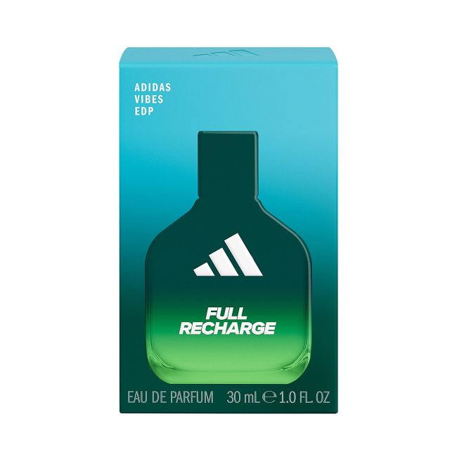ADIDAS FULL RECHARGE parfumuotas vyrų vanduo, 30 ml
