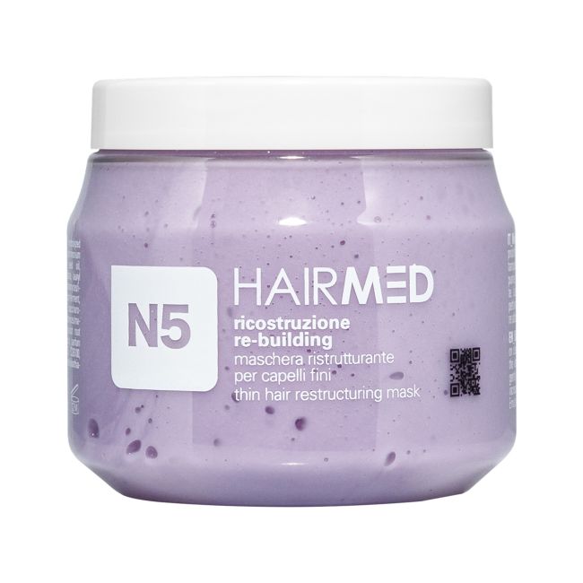 HAIRMED N5 THIN HAIR RESTRUCTUR plaukų kaukė, 250 ml