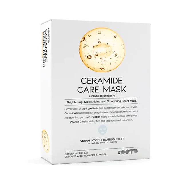 OOTD CERAMIDE CARE veido kaukės (25 g x 10 vnt.)