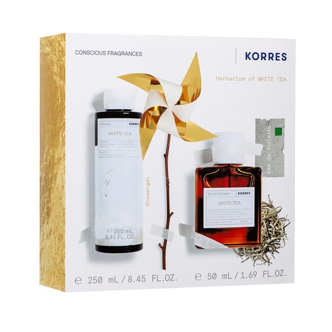 KORRES HERBARIUM OF WHITE TEA dovanų rinkinys