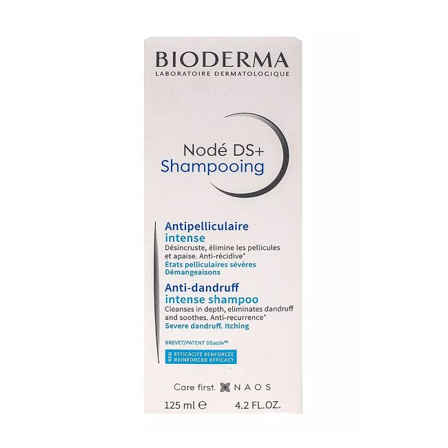 BIODERMA NODE DS+ ANTI-DANDRUFF plaukų šampūnas, 125 ml