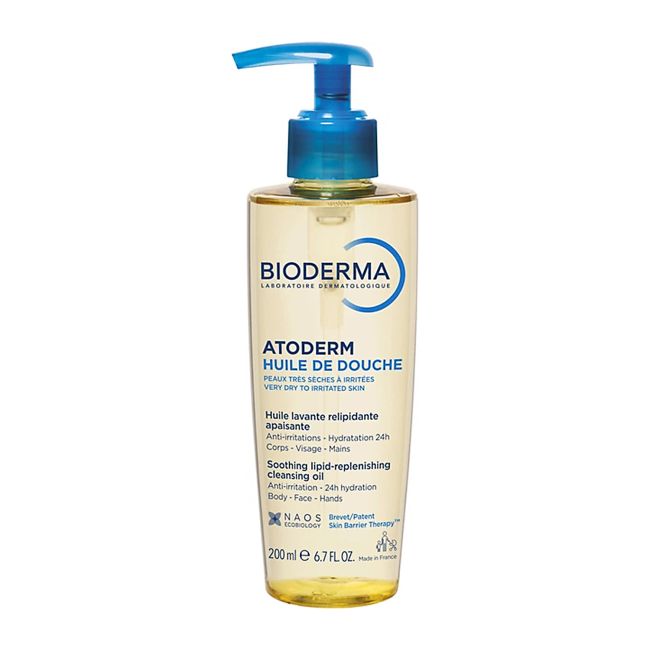 BIODERMA ATODERM dušo aliejus, 200 ml