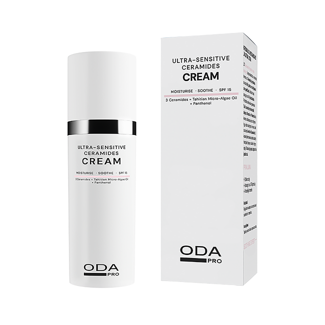 ODA PRO SOOTHING EXPERT ULTRA-SENSITIVE CERAMIDES veido kremas, 50 ml