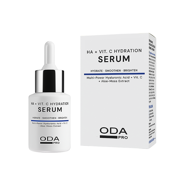ODA PRO HYDRATION EXPERT HA + VIT. C HYDRATION veido serumas, 30 ml