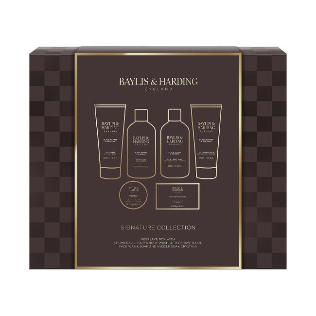 BAYLIS & HARDING BLACK PEPPER & GINSENG vyrų dovanų rinkinys