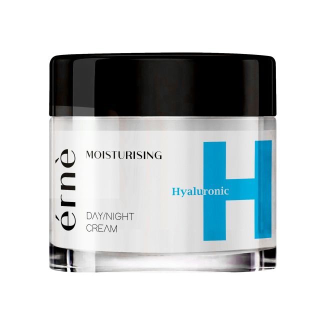 ERNE HYALURONIC MOISTURISING dieninis ir naktinis veido kremas, 50 ml