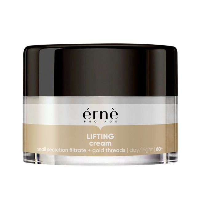 ERNE SNAIL EXTRACT + GOLD THREADS dieninis ir naktinis veido kremas, 50 ml