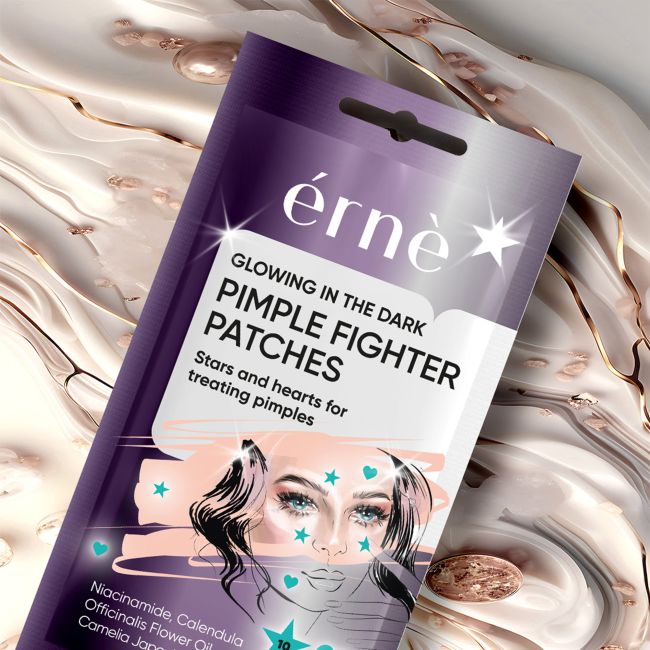 ERNE PIMPLE FIGHTER GLOWING IN THE DARK pleistrai nuo spuogų (20 vnt.)