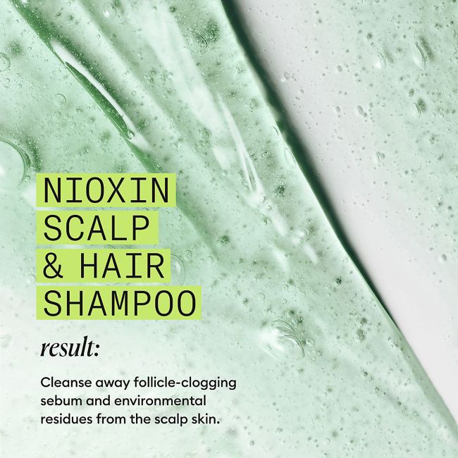NIOXIN PRO CLINICAL SYS2 SCALP + HAIR galvos odos ir plaukų šampūnas, 300 ml