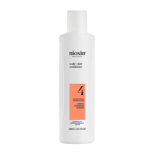 NIOXIN PRO CLINICAL SYS4 SCALP + HAIR galvos odos ir plaukų kondicionierius, 300 ml