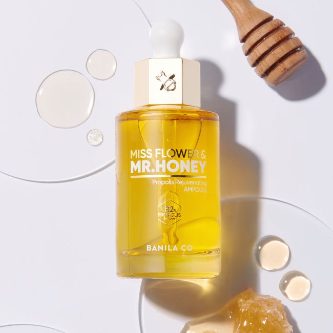 BANILA CO MISS FLOWER & MR.HONEY PROPOLIS REJUVENATING veido serumas, 50 ml