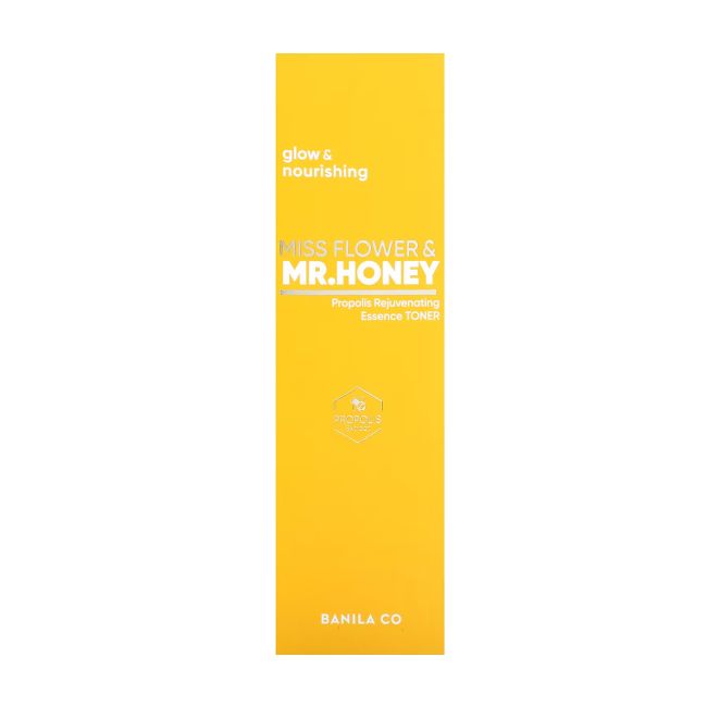BANILA CO MISS FLOWER & MR.HONEY PROPOLIS REJUVENATING ESSENCE veido tonikas, 190 ml