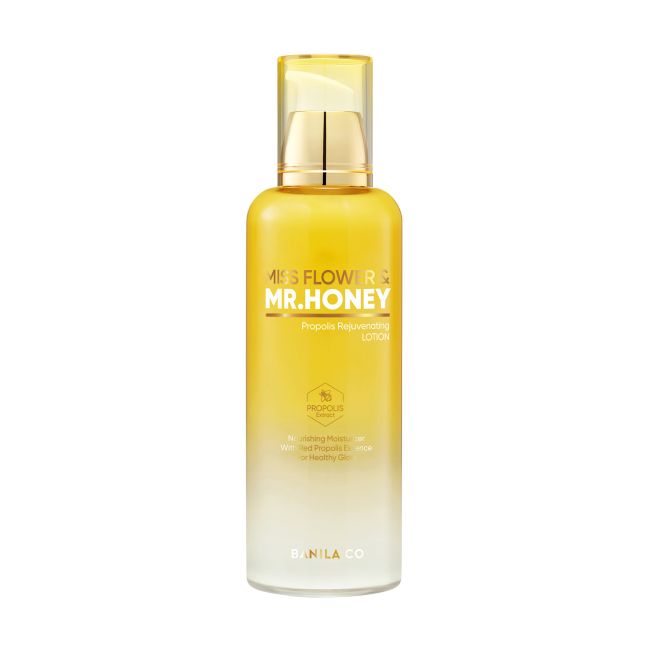 BANILA CO MISS FLOWER & MR.HONEY PROPOLIS REJUVENATING veido losjonas, 150 ml