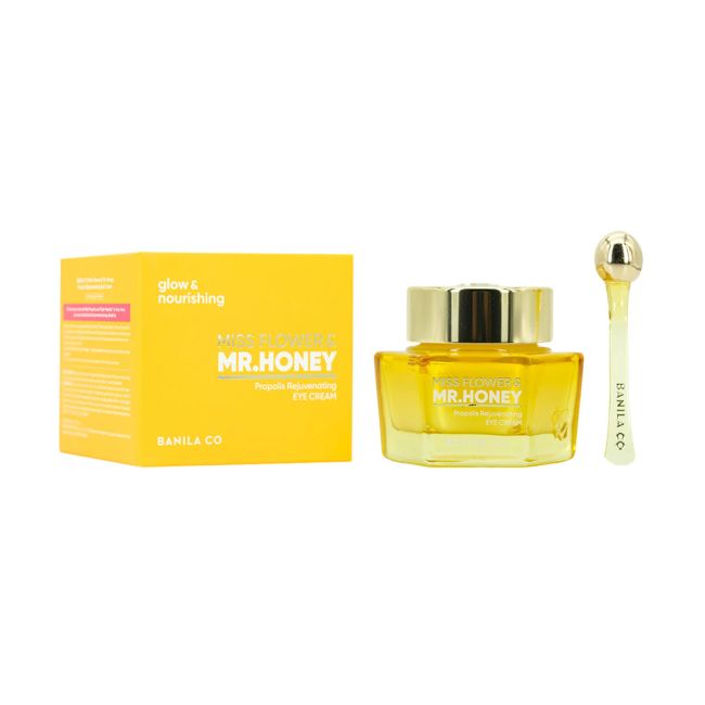 BANILA CO MISS FLOWER & MR.HONEY PROPOLIS REJUVENATING paakių kremas, 20 ml