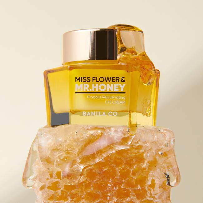 BANILA CO MISS FLOWER & MR.HONEY PROPOLIS REJUVENATING paakių kremas, 20 ml