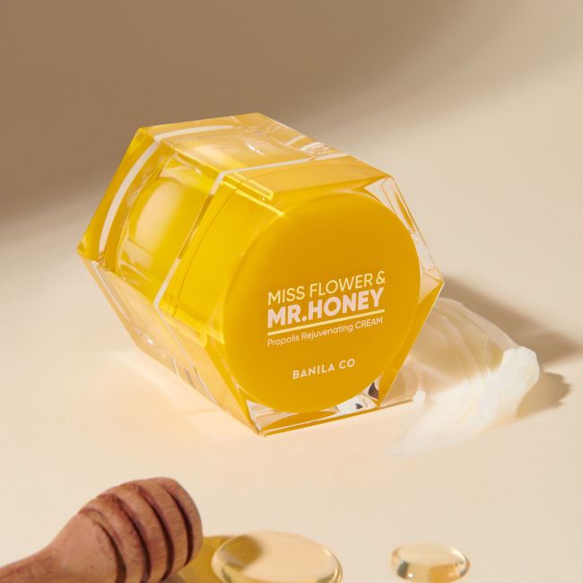 BANILA CO MISS FLOWER & MR.HONEY PROPOLIS REJUVENATING veido kremas, 70 ml