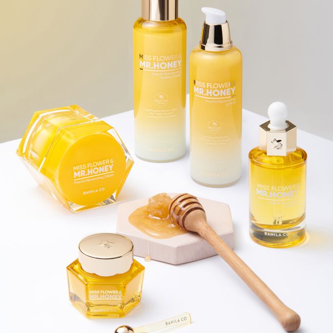 BANILA CO MISS FLOWER & MR.HONEY PROPOLIS REJUVENATING veido kremas, 70 ml