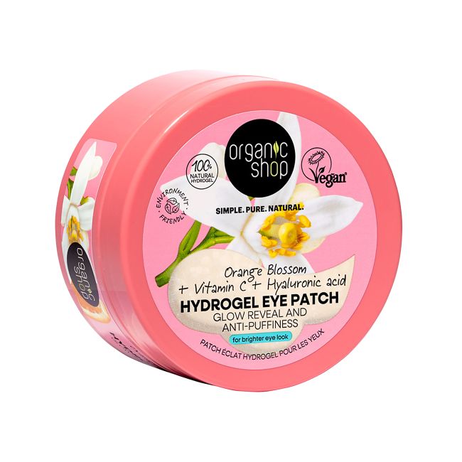ORGANIC SHOP HYDROGEL paakių padukai (60 vnt.)