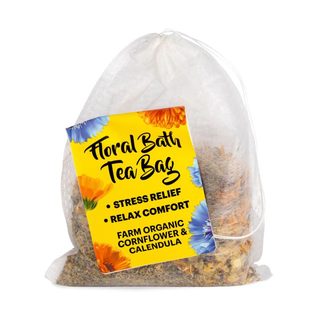 ORGANIC SHOP FLORAL BATH vonios maišeliai (3 x 50 g)