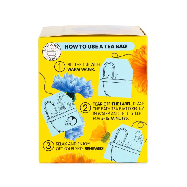 ORGANIC SHOP FLORAL BATH vonios maišeliai (3 x 50 g)
