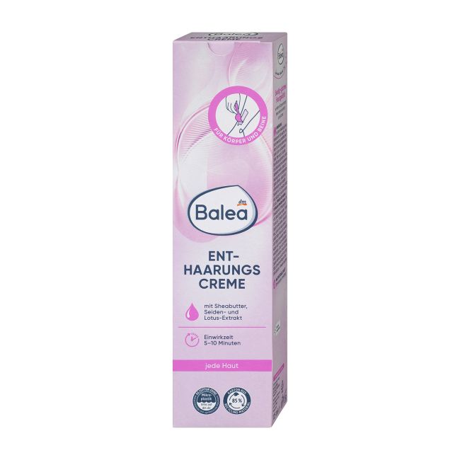 BALEA kūno ir kojų depiliacinis kremas, 125 ml