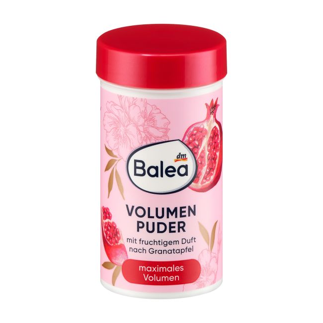 BALEA VOLUMEN PRETTY POMEGRANATE plaukų pudra, 10 g