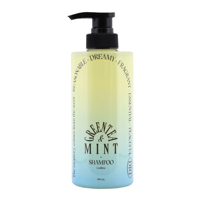 ODID GREEN TEA & MINT plaukų šampūnas, 500 ml
