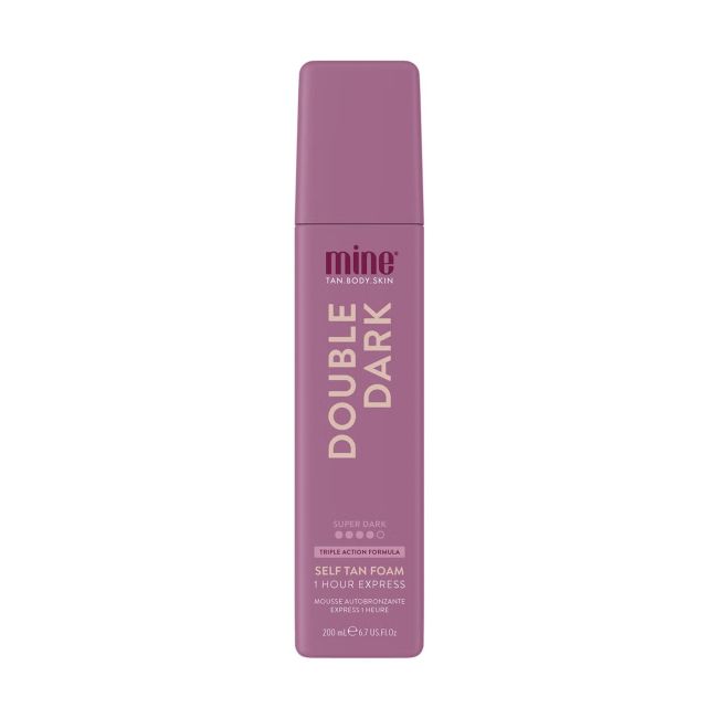 MINE DOUBLE DARK savaiminio įdegio putos, 200 ml
