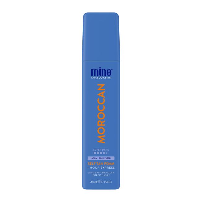 MINE MOROCCAN SUPER DARK savaiminio įdegio putos, 200 ml
