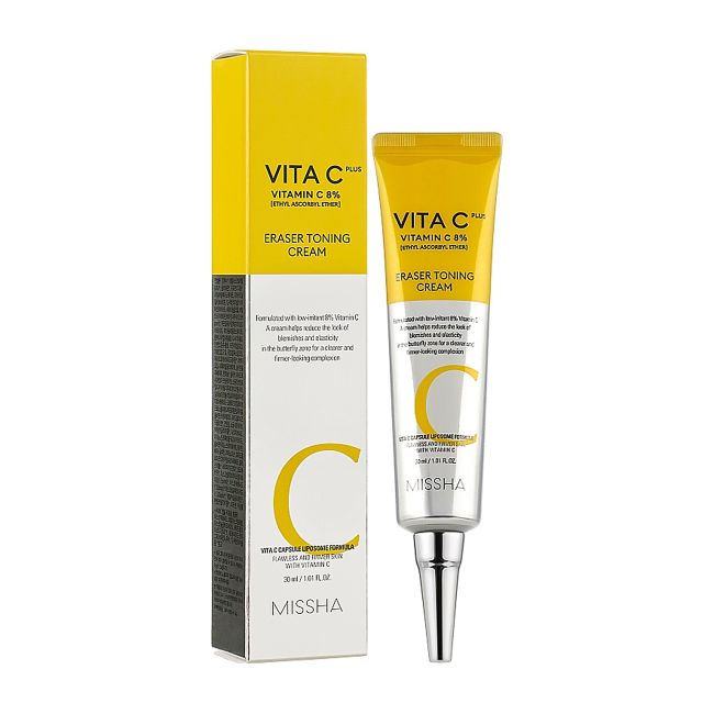 MISSHA VITA C PLUS ERASER veido kremas, 30 ml