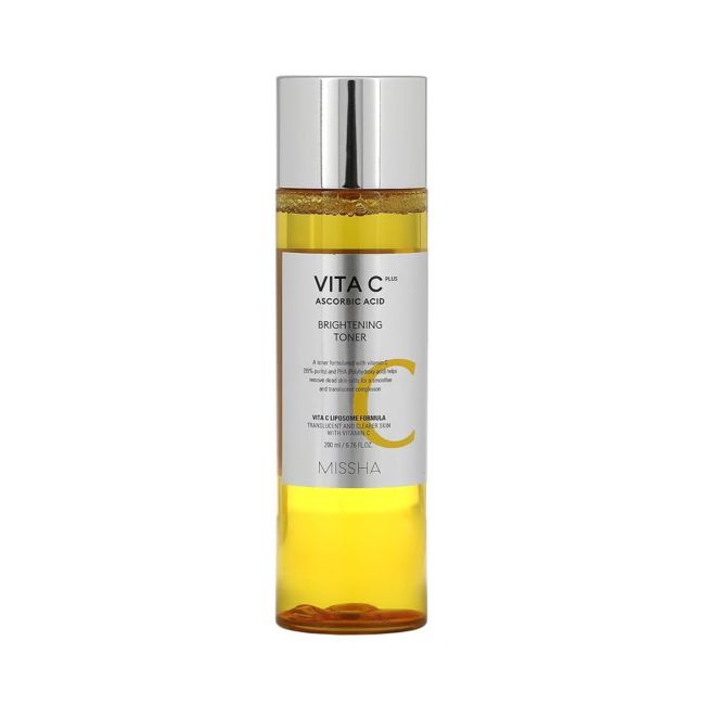 MISSHA VITA C PLUS BRIGHTENING veido tonikas, 200 ml