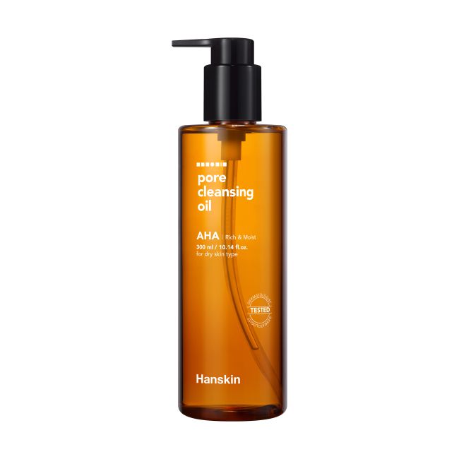 HANSKIN PORE CLEANSING AHA valomasis veido aliejus, 300 ml