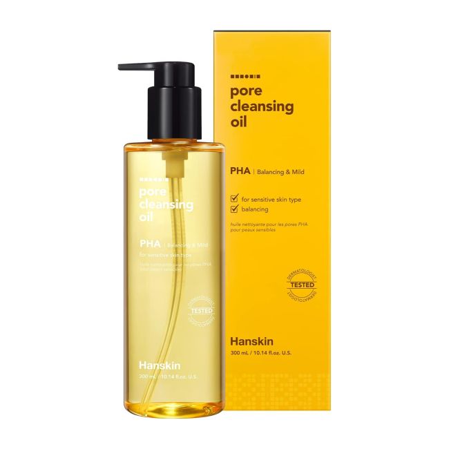 HANSKIN PORE CLEANSING PHA valomasis veido aliejus, 300 ml