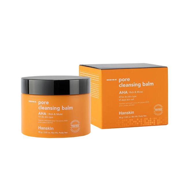 HANSKIN PORE CLEANSING AHA valomasis veido balzamas, 80 g