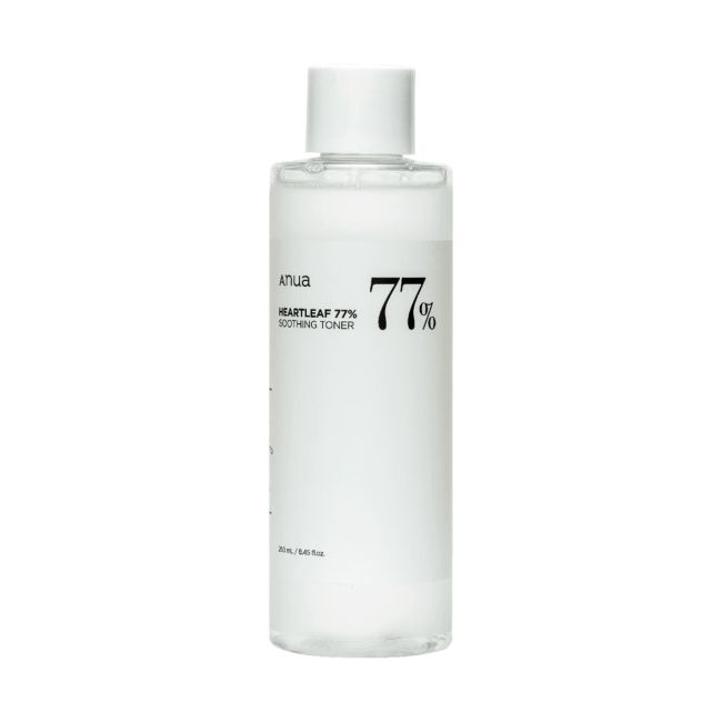 ANUA HEARTLEAF 77% SOOTHING veido tonikas, 250 ml