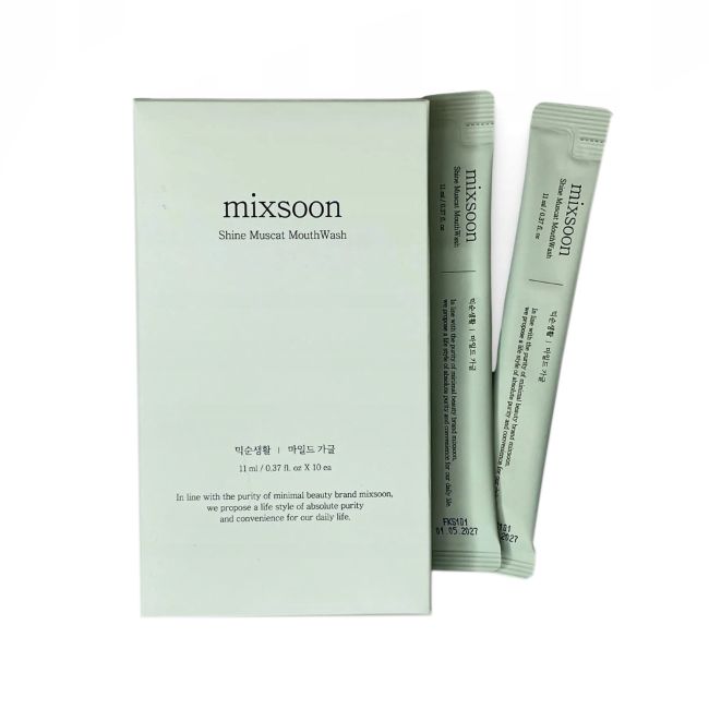 MIXSOON SHINE MUSCAT burnos skalavimo skystis (10 x 11 ml)