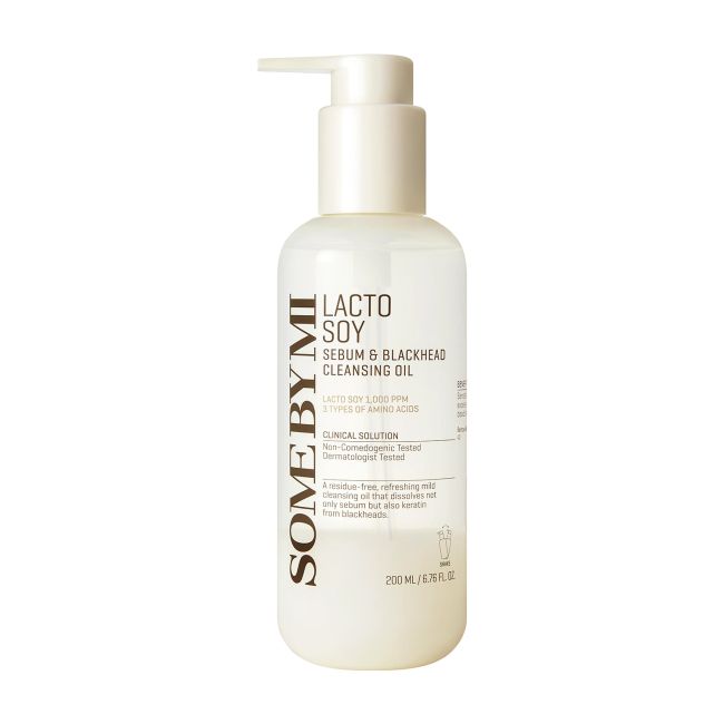 SOME BY MI LACTOSOY SEBUM & BLACKHEAD valomasis veido aliejus, 200 ml