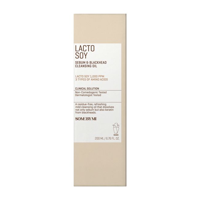 SOME BY MI LACTOSOY SEBUM & BLACKHEAD valomasis veido aliejus, 200 ml