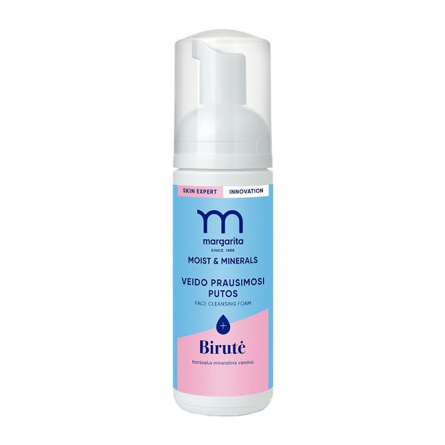 MARGARITA MOIST & MINERALS veido prausimosi putos, 150 ml