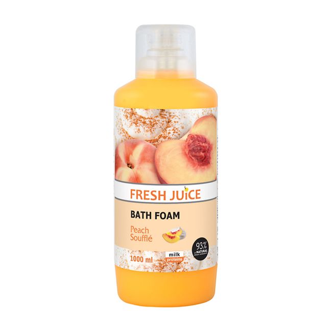 FRESH & JUICE PEACH SOUFFLE vonios putos, 1000 ml