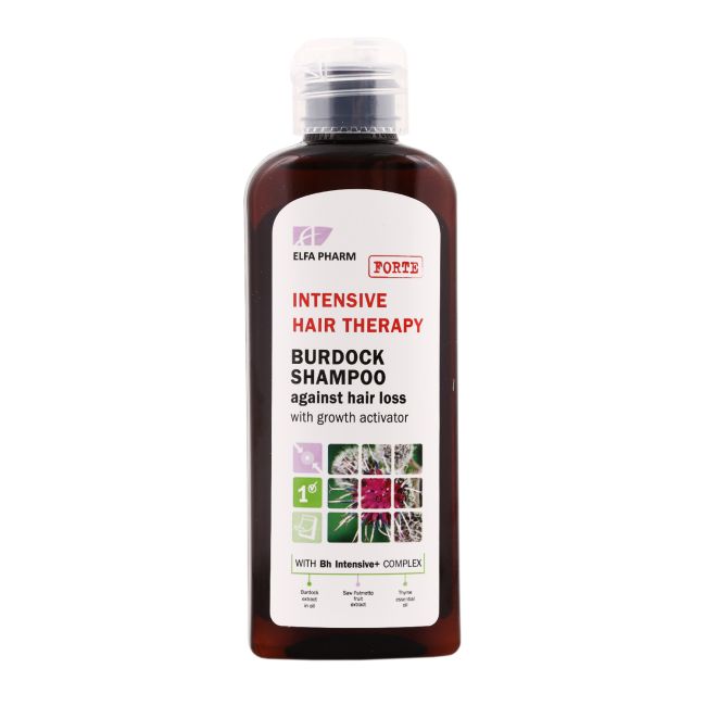 ELFA PHARM BURDOCK plaukų šampūnas, 200 ml