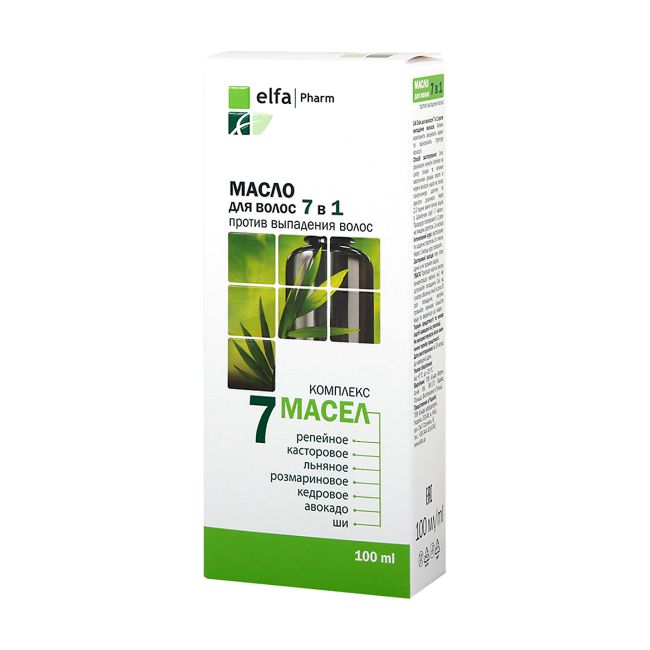 ELFA PHARM 7 IN 1 AGAINST HAIR LOSS plaukų aliejus, 100 ml