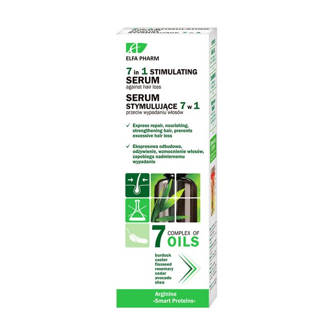 ELFA PHARM 7 IN 1 STIMULATING plaukų serumas, 100 ml