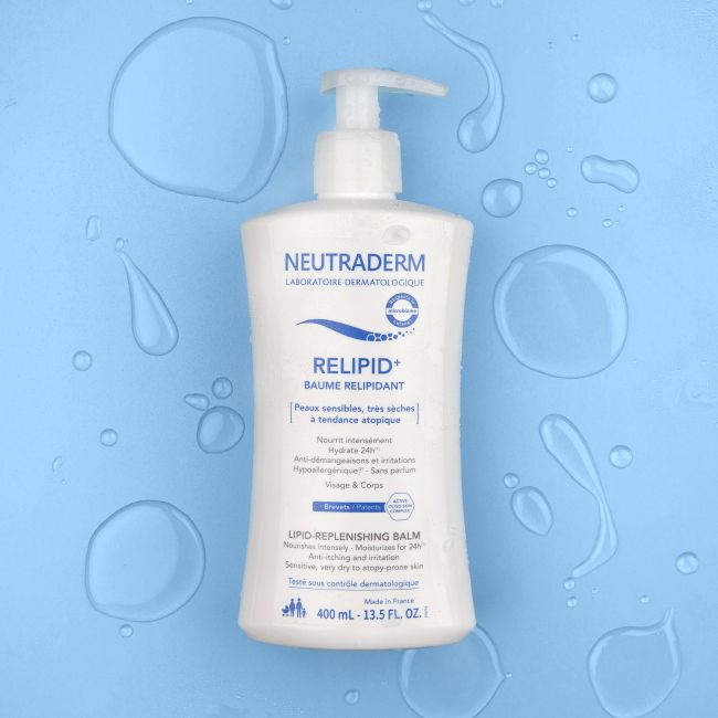 NEUTRADERM LIPID-REPLENISHING veido ir kūno balzamas, 400 ml