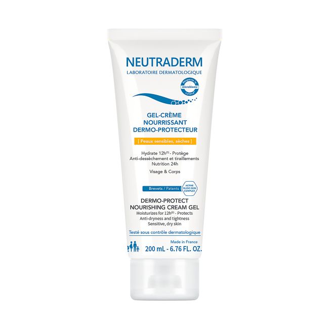 NEUTRADERM DERMO-PROTECT NOURISHING veido ir kūno kremas - želė, 200 ml