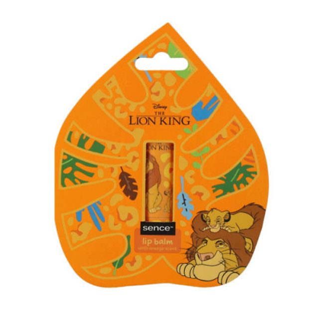 SENCE DISNEY THE LION KING ORANGE lūpų balzamas, 3,5 g