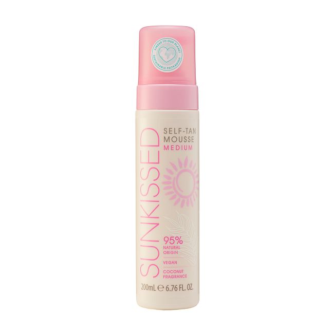 SUNKISSED MEDIUM savaiminio įdegio putos, 200 ml
