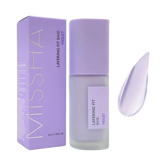 MISSHA LAYERING FIT VIOLET makiažo bazė, 35 ml