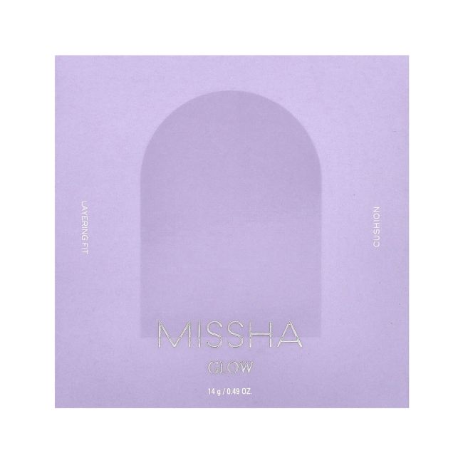 MISSHA GLOW CUSHION REFILL makiažo pagrindo papildymas su kempinėle